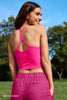 Slim Racerback Tank - Pink Glow