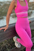 Piper Legging - Electric Pink Soft Serve