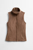 Venice Zip Front Vest - True Chocolate *Restocks in February
