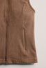 Venice Zip Front Vest - True Chocolate *Restocks in February