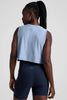 Featherweight Minimal Cropped Tank - Blue Zen