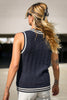 Hanalei Vest - Navy White *Restocks in January