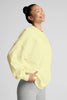 LuxeFleece Oversized Sweatshirt - Yellow