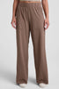 Easy Wide Leg Trousers - Khaki