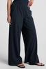 Easy Wide Leg Trousers - Navy