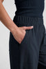 Easy Wide Leg Trousers - Navy