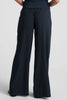 Easy Wide Leg Trousers - Navy