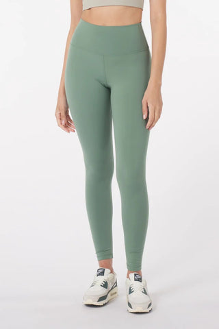 High Waist Pure Leggings - Sage