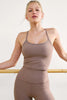 Slim Racerback Tank - Rosey Taupe