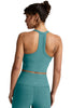 On the Up Cropped Tank - Deep Aqua