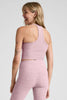 On the Up Cropped Tank - Blush Blooms
