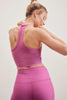 On the Up Cropped Tank - Sunset Violet