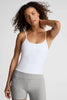 Forever Waist Length Tank - White