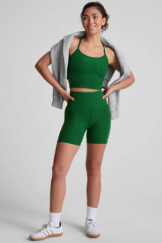 Spacedye Keep Pace 5 inch Pocket Shorts - Summer Thyme Green