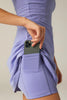 Court Appeal Mini Dress - Periwinkle