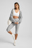 Ready For Barre Relaxed Shrug - Grey