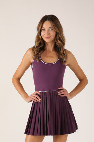 Point Dress - Blackberry Jam *Restocks in May