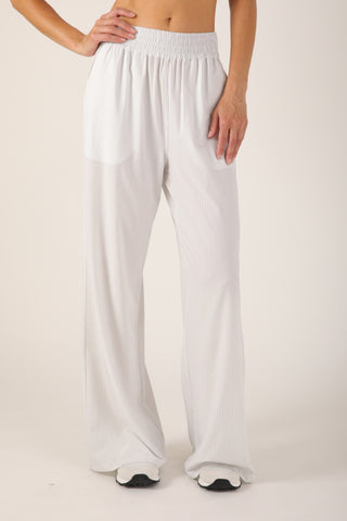 Sydney Pants - Ash Grey Stripes