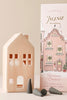 Incense Cone Holder - Pink Townhouse ( Includes Incense Cones )